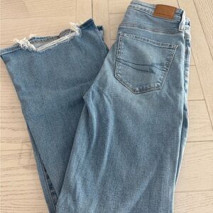 American Eagle Outfitters Light Blue Flare Jeans